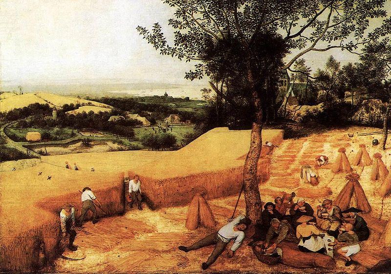 Pieter Bruegel the Elder The Corn Harvest